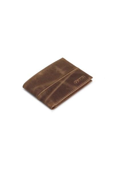 Guard Antique Tan Slim Classic Leather Men's Wallet