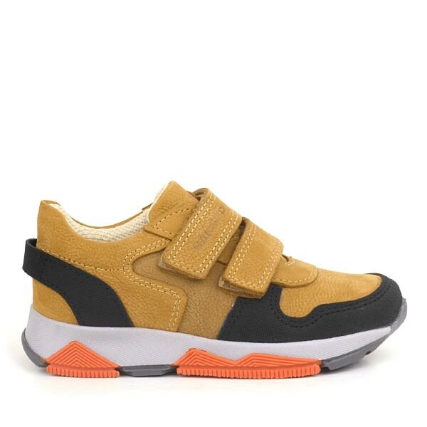 Rakerplus Çermê Rastî Yellow Black Kids Sneakers Sports Shoes