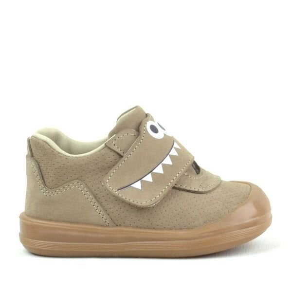 Rakerplus Dino Rastî Çermê Sand Color High Top Baby Shoes