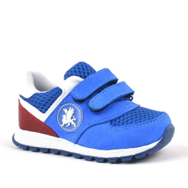 Rakerplus Çermê Orjînal Blue Velcro Baby Boy Sports Shoes