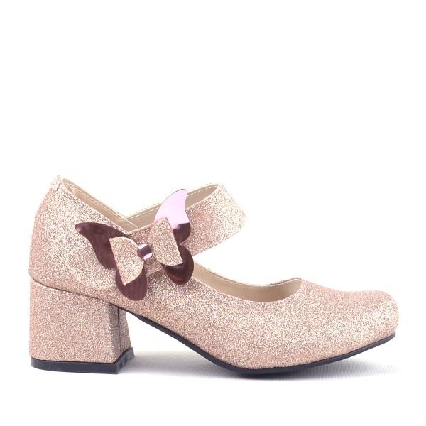 Туфли на каблуке Winx Powder со сверкающими бабочками для девочек
