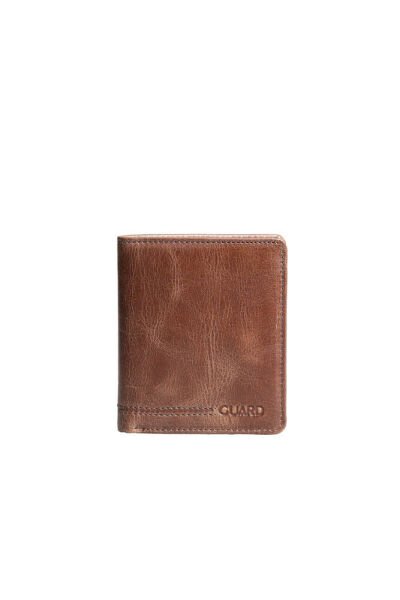Gardiyan Dustin Antique Brown Leather Men's Wallet