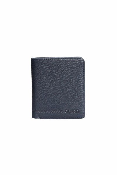 Guard Navy Blue Minimal Sports Leather Men's Wallet