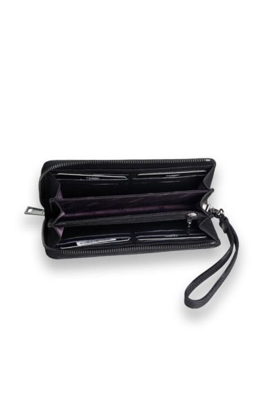 Guard Matte Black - Красный многофункциональный кошелек и сумка из натуральной кожи