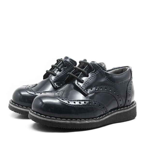 Rakerplus Siyah Rugan Erkek Bebek Klasik Ayakkabı