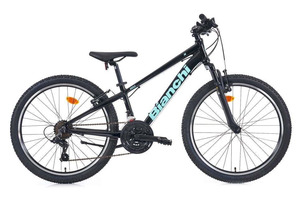 Bianchi JM242 24 Jant Bisiklet 31cm Siyah Celeste Yeşili