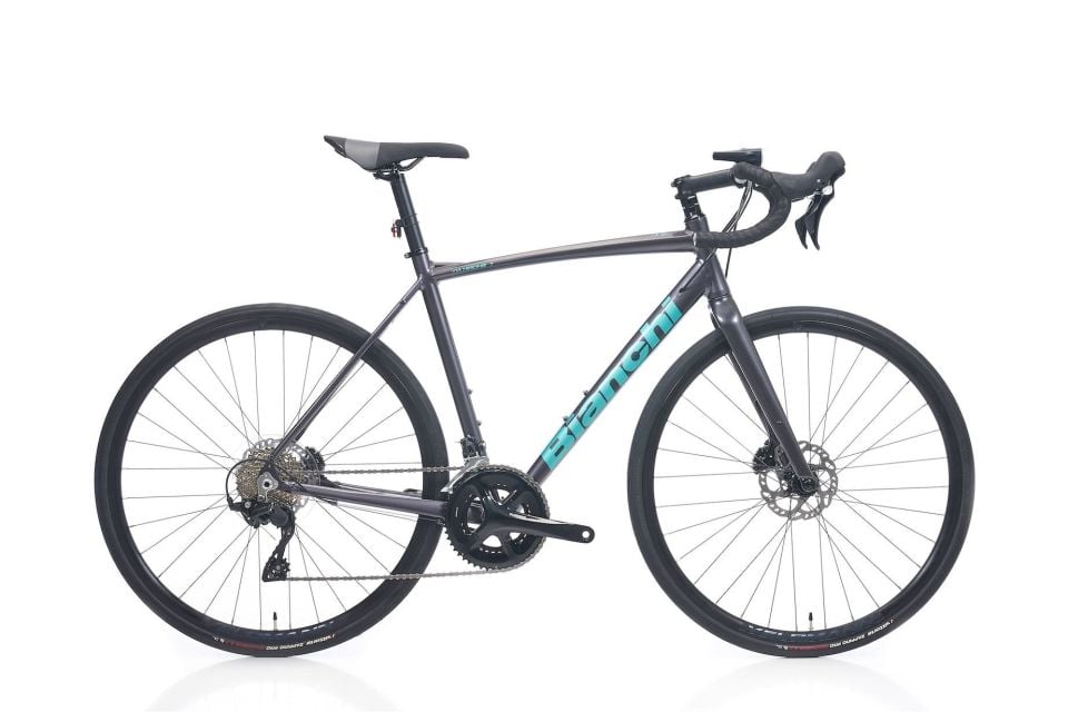 Bianchi Nirone 7 Yol Yarış Bisikleti 12S 50cm Parlak Koyu Gri Celeste