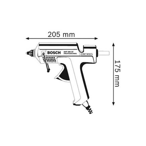 Bosch GKP200CE Mum Silikon Tabancası 500W