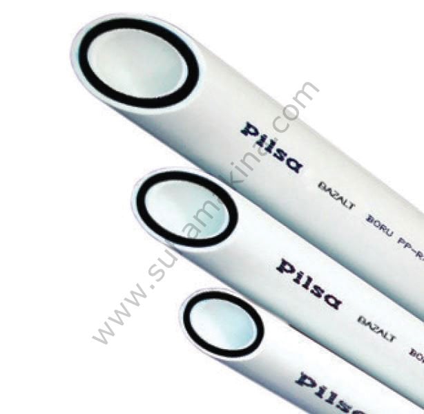 25 mm PİLSA PPR-RCT BET BASALTTERM BEYAZ BORU PN 25 3052147 4 MT X 20 BOY (DEPO TESLİMİDİR)
