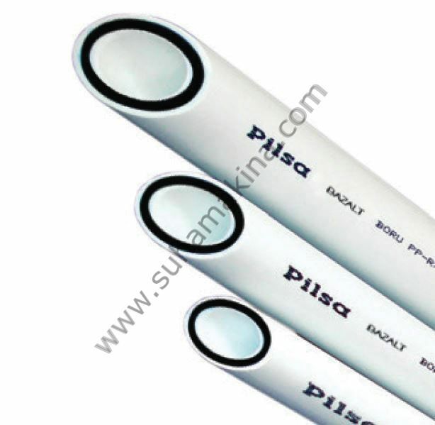 3052152 75 mm PPR-RCT CET BASALTTERM BEYAZ BORU PN 22 4 MT X 2 BOY (DEPO TESLİMİDİR)