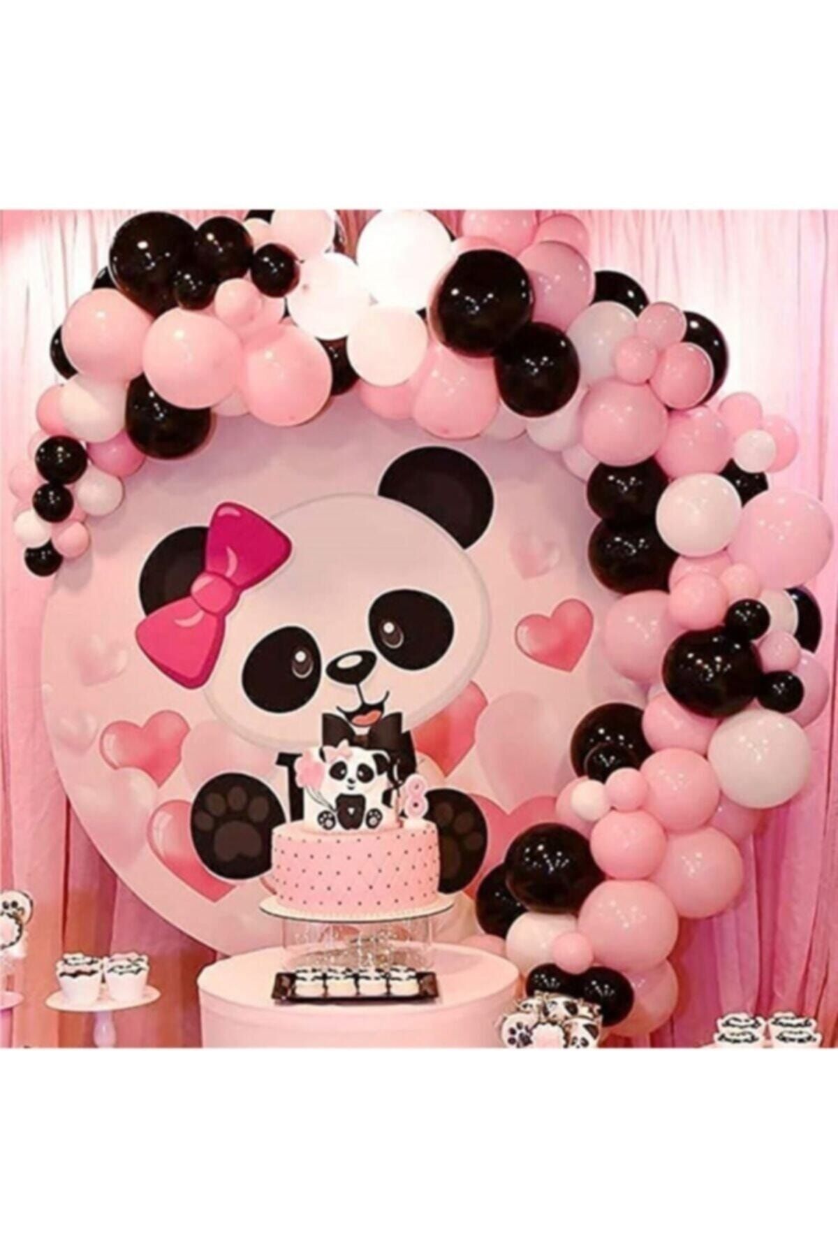 Panda Temalı Zincir Balon Seti