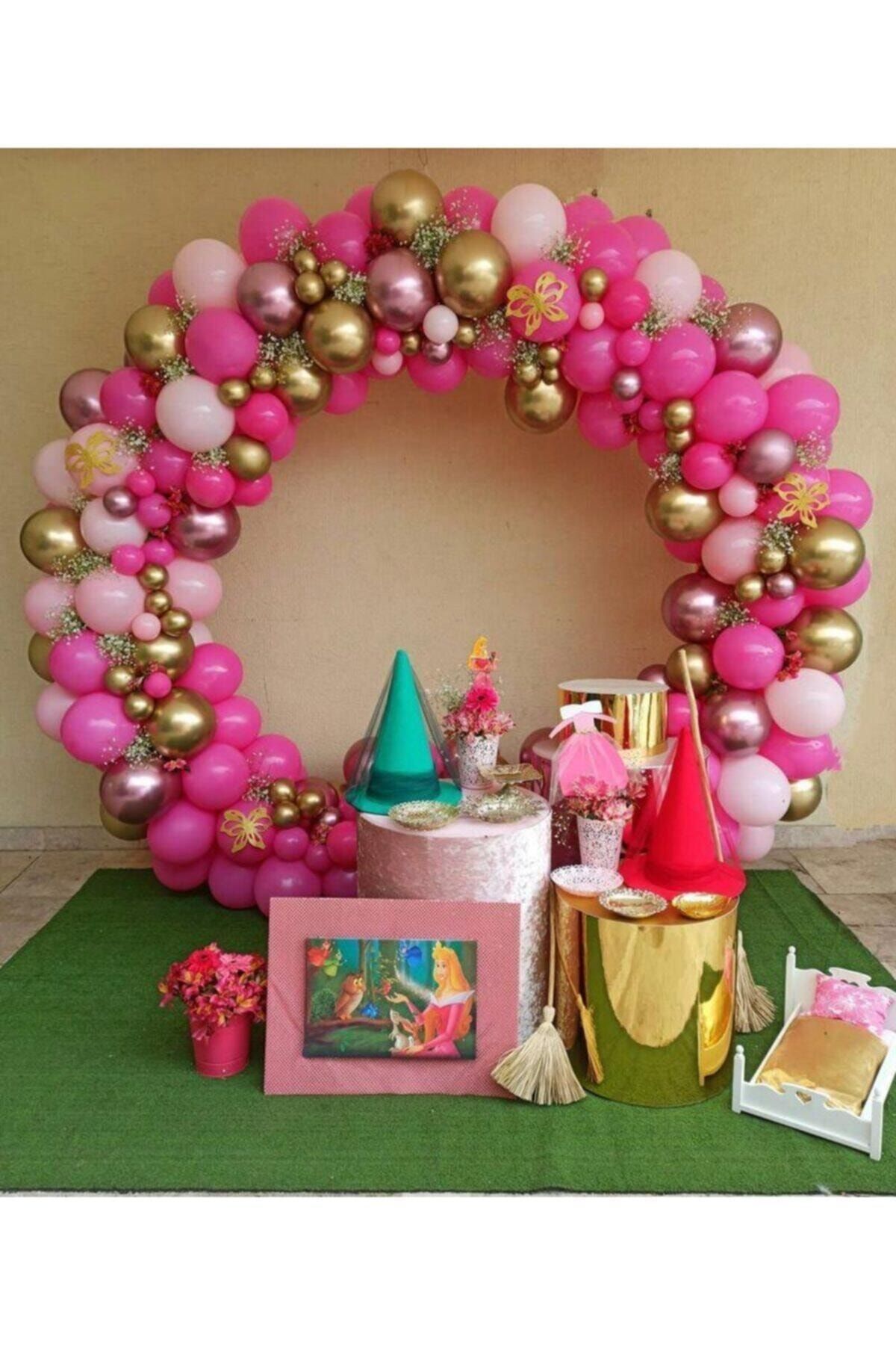 Barbie Konsept Balon Zinciri