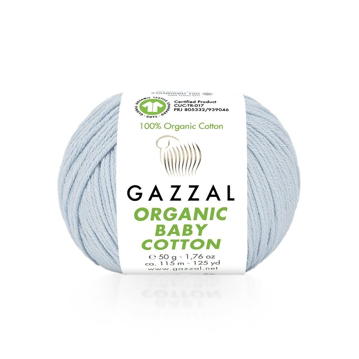 Gazzal Organic Baby Cotton Örgü İpler