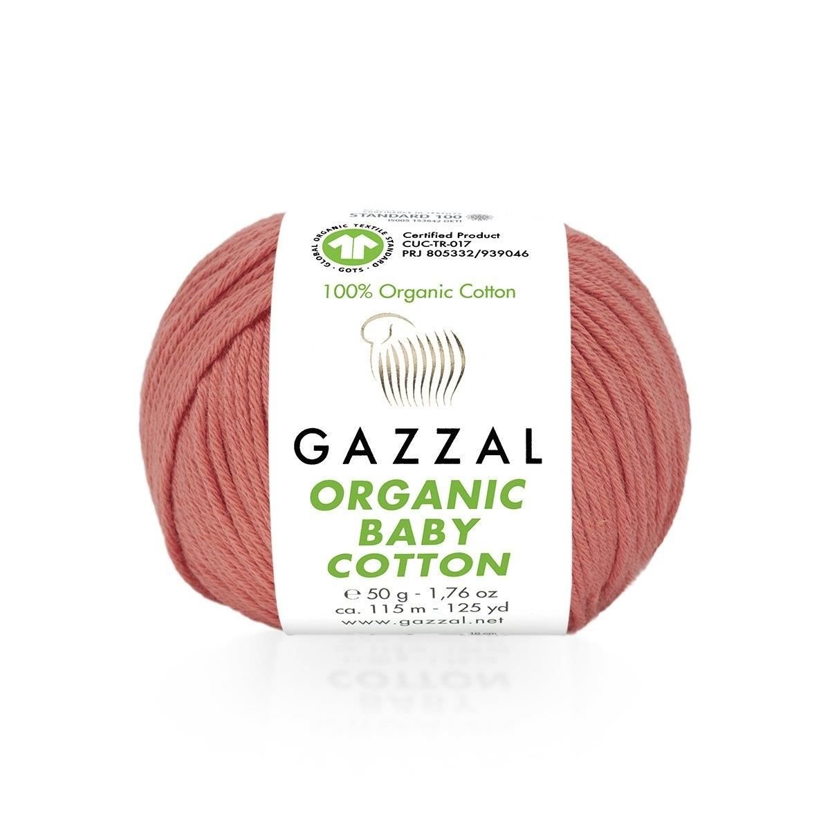 Gazzal Organic Baby Cotton Örgü İpler