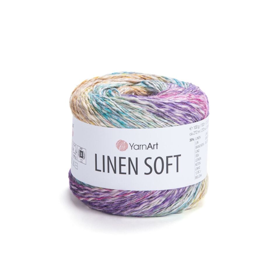 Yarnart Linen Soft Ebruli Örgü İpi
