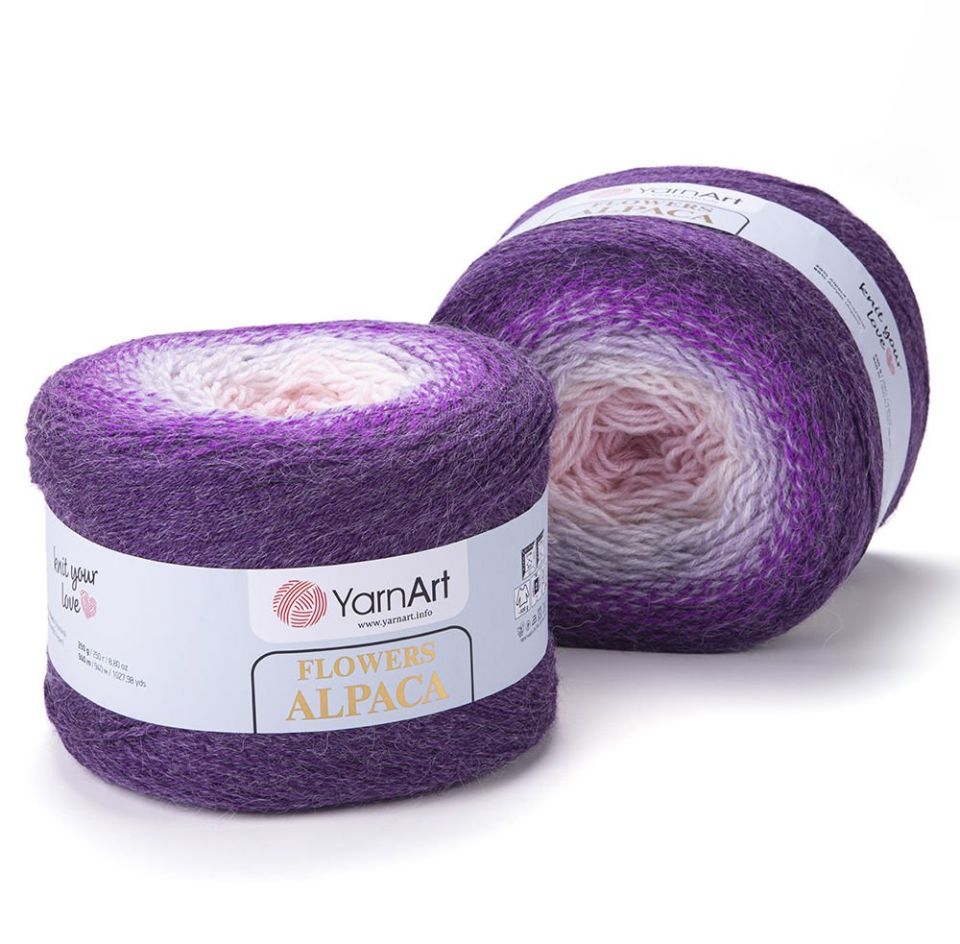 Yarnart Flowers Alpaca Ebruli İp