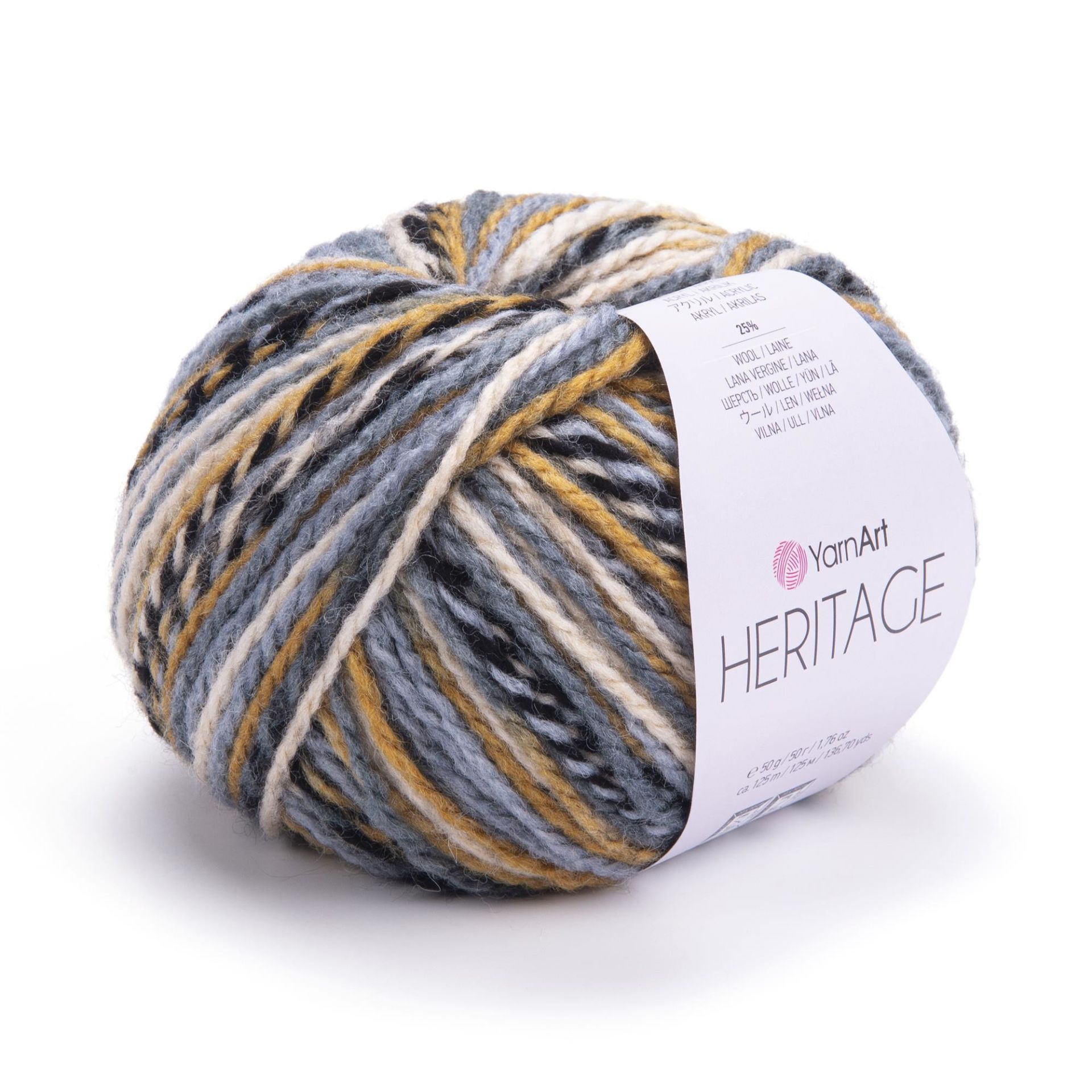 Yarnart Heritage İp Ebruli Örgü İpi 331