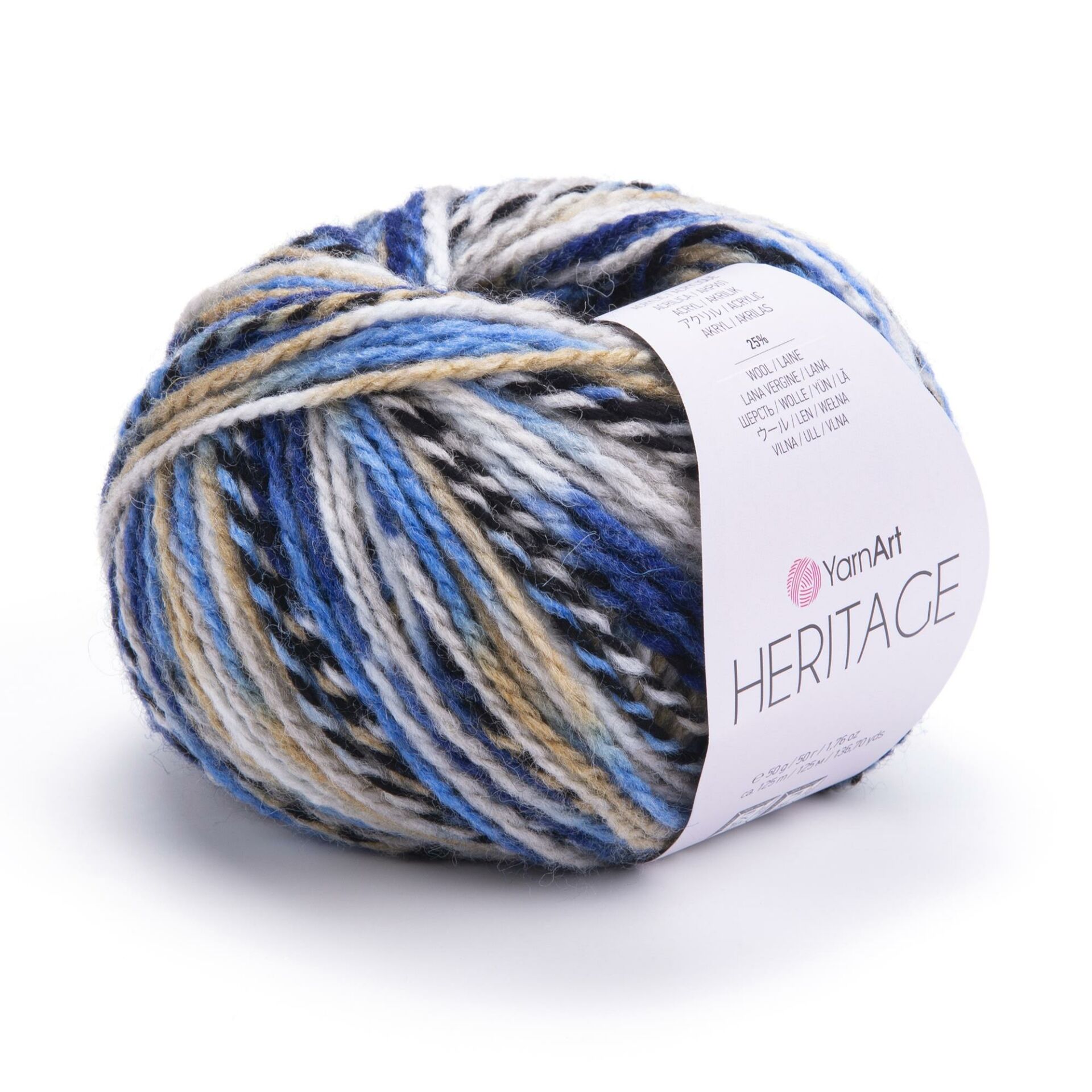 Yarnart Heritage İp Ebruli Örgü İpi 337