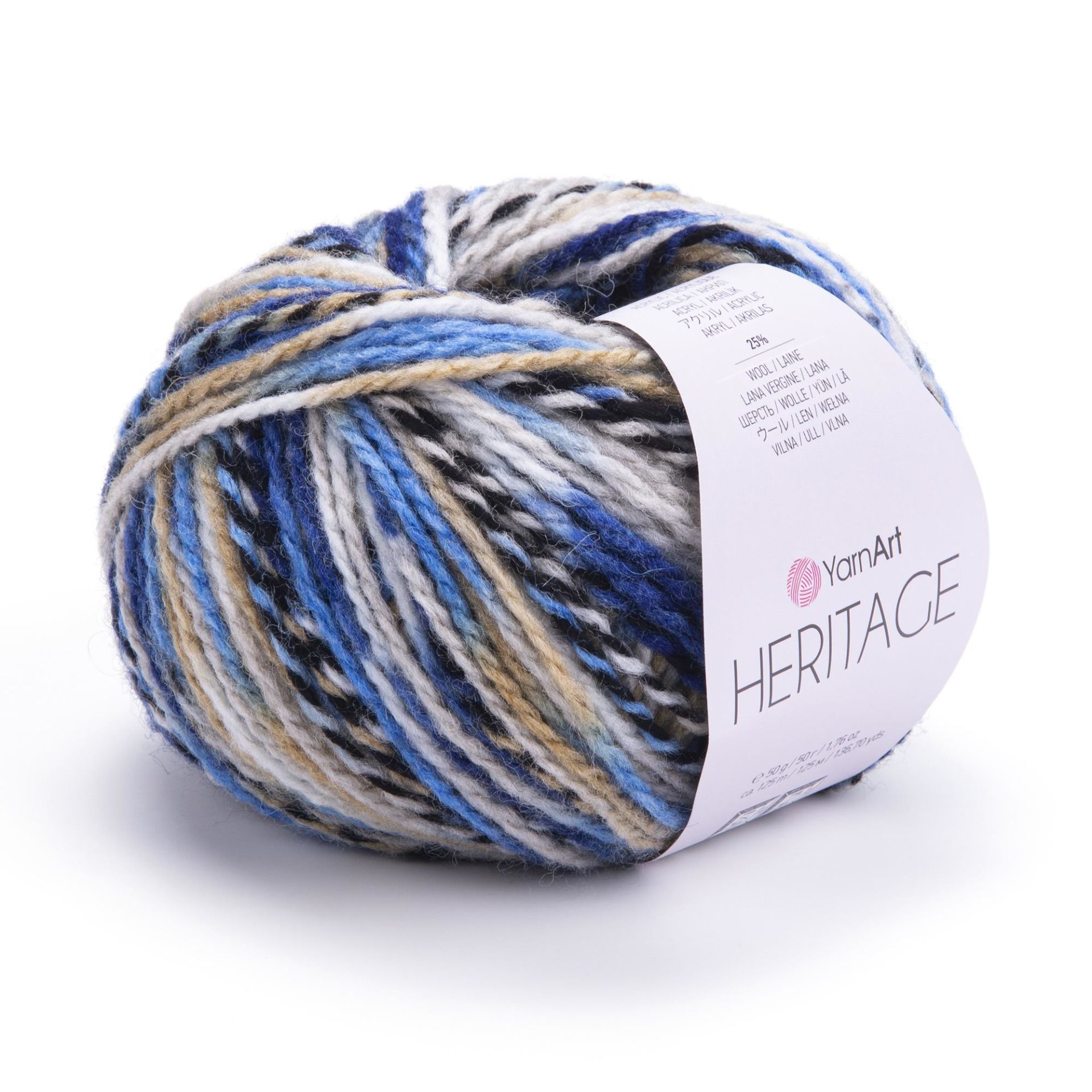 Yarnart Heritage İp Ebruli Örgü İpi 331
