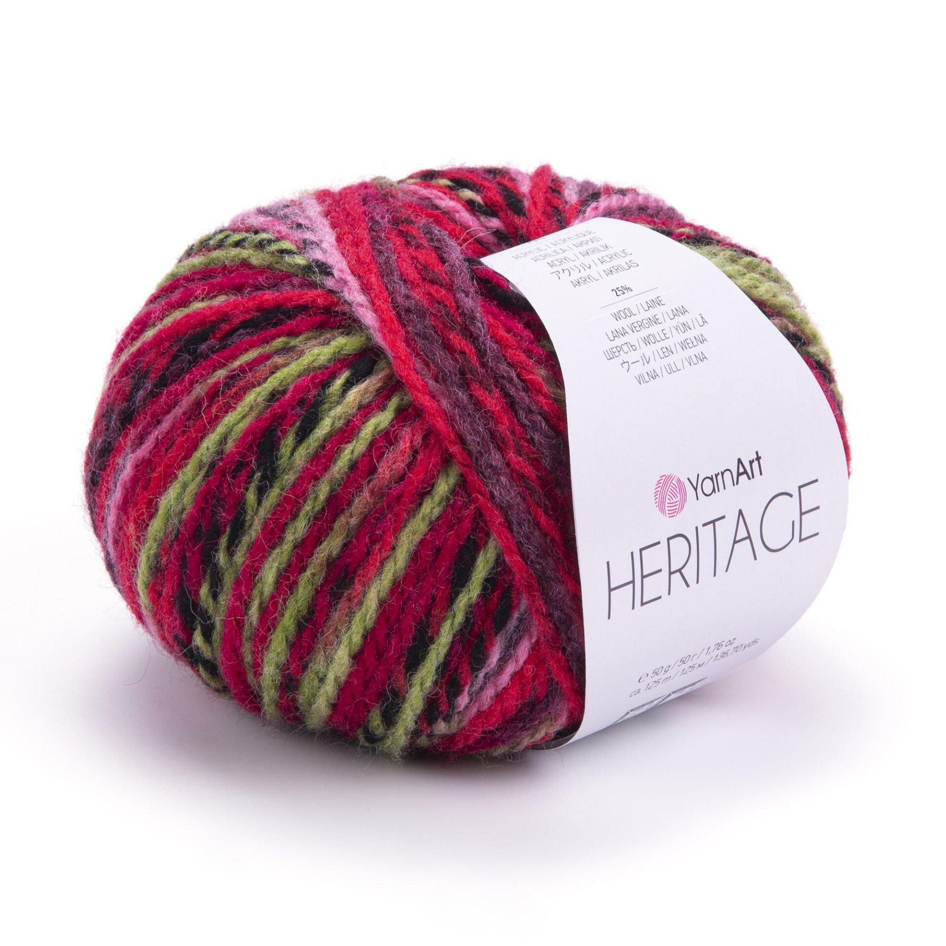 Yarnart Heritage İp Ebruli Örgü İpi 342