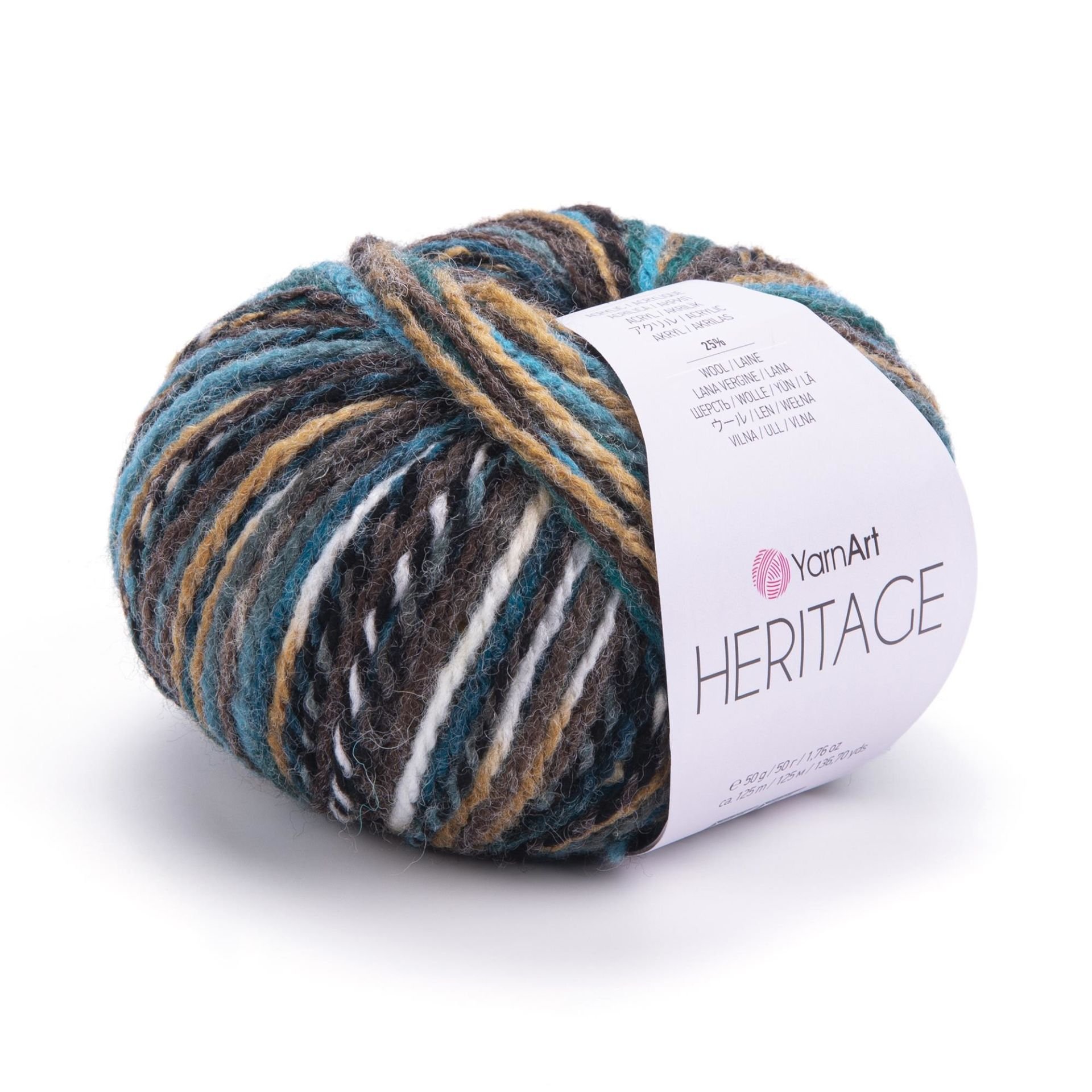 Yarnart Heritage İp Ebruli Örgü İpi 331