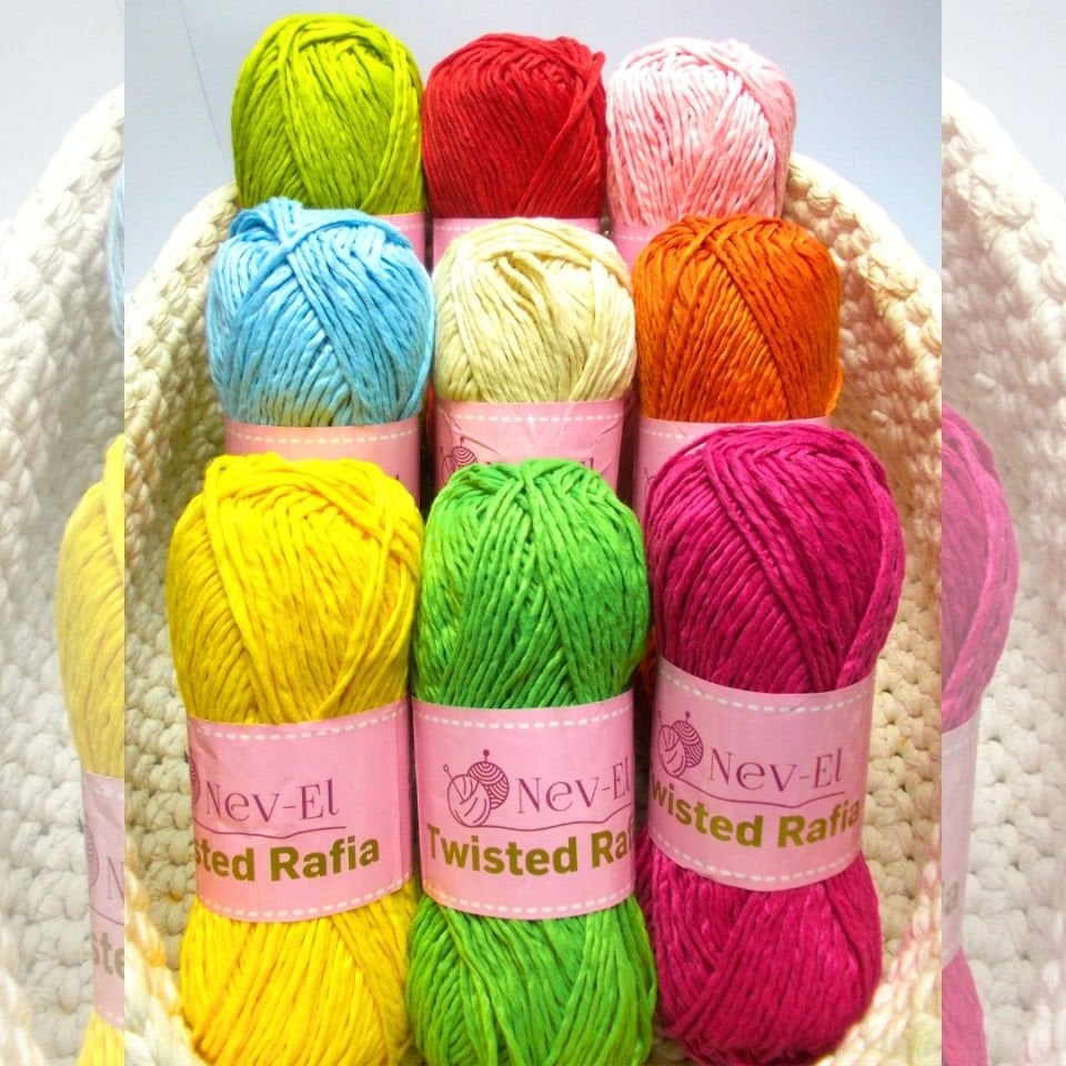 Nevel Twisted Rafya - Çanta İpleri