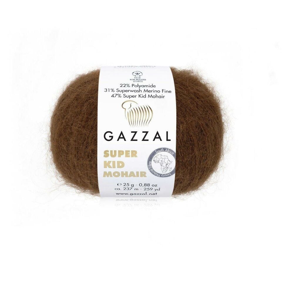 Gazzal Super Kid Mohair El Örgü İpi