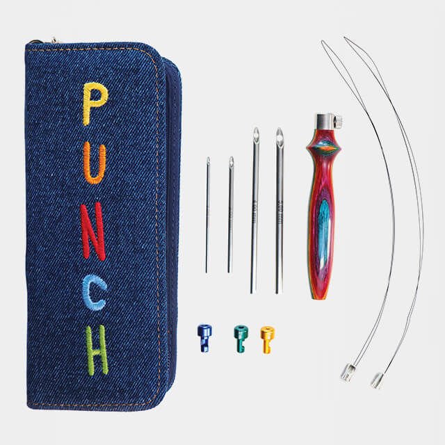 Knitpro Punch Seti - The Vibrant Punch Needle Set - Punch Seti