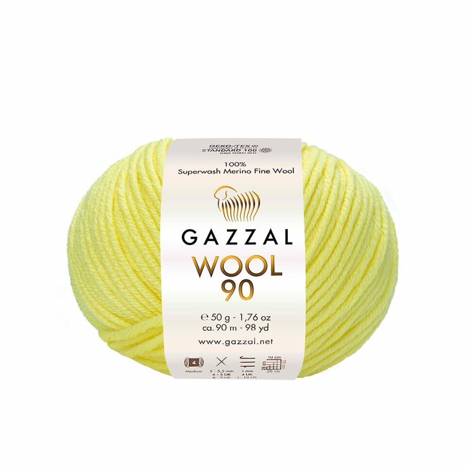 Gazzal Wool 90 El Örgü İpi