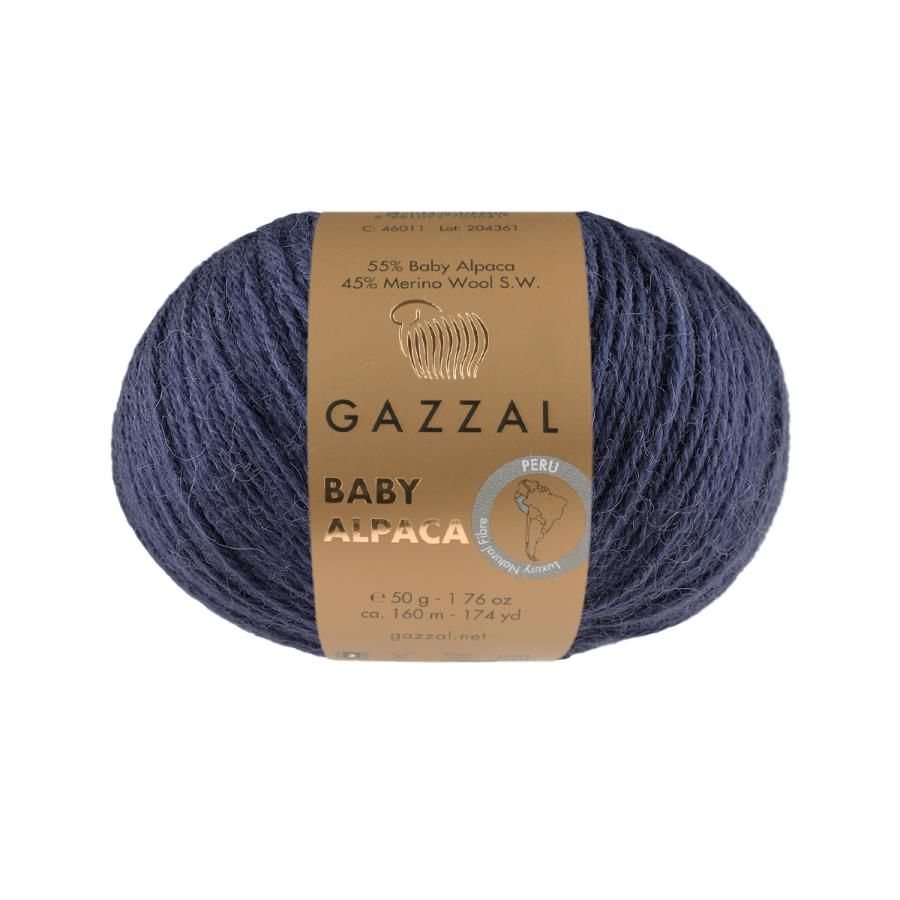 Gazzal Baby Alpaca Pure Color 46036