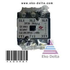 Kontaktör Klima 3P-30A-220V 01 03 62