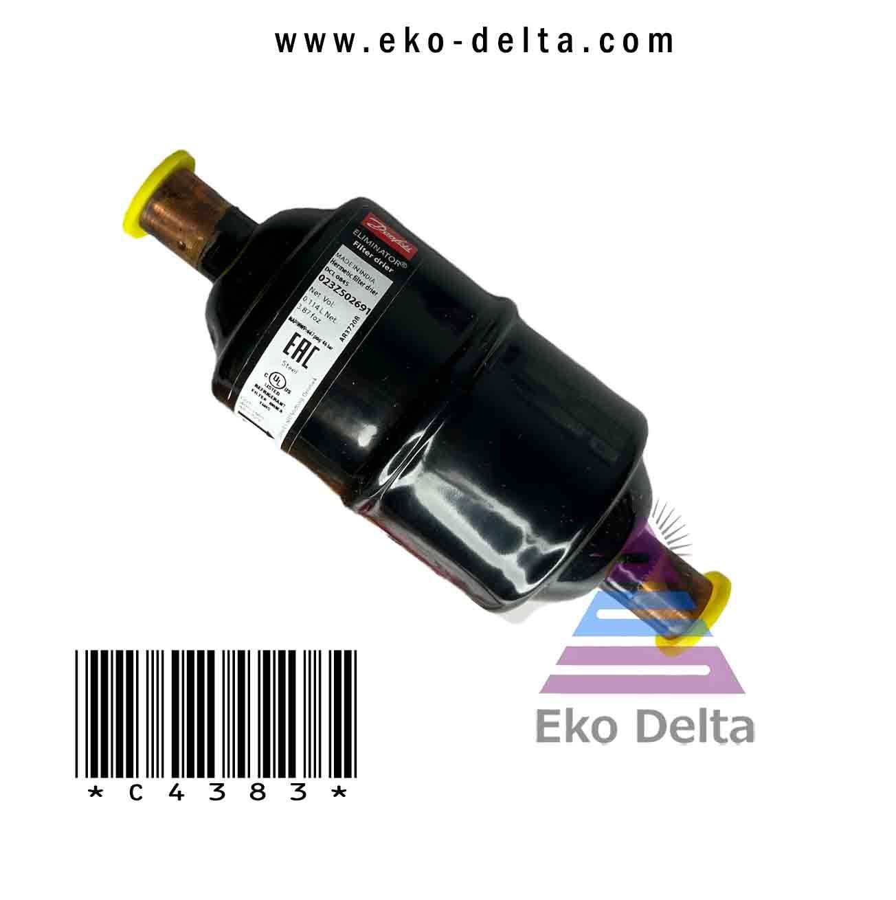 k.Filtre 1/2\'\' Kaynaklı Danfoss dml 084s Drayer  19 70 197