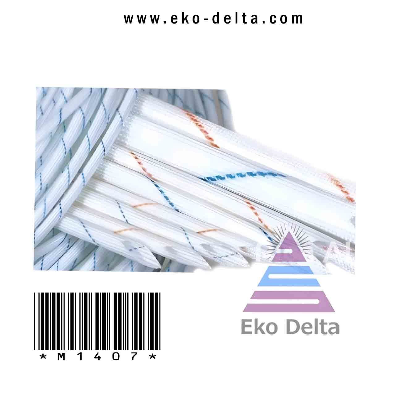 PVC Çizgili Cam Elyaf Makaron 5 mm (1 metre)