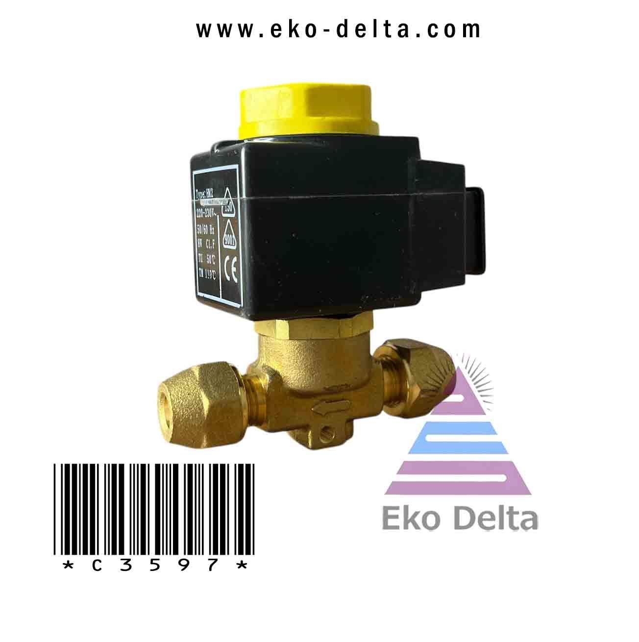 Selenoid Valf 1/4 Rekorlu  r22 220v 01 48 01