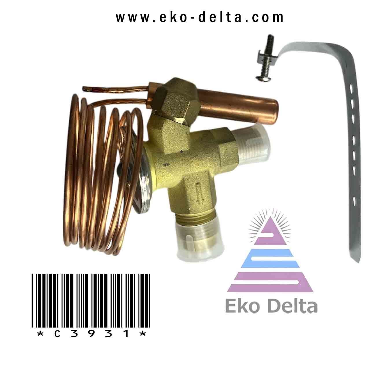Dunan Expention r404a - r507 Diş Denge Kaynaklı Genleşme Vanası Ties-001