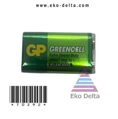 Greencell 9 Volt Pil