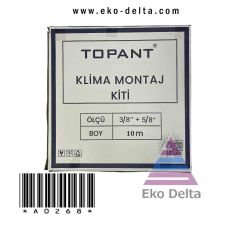 izolasyon montaj kiti al-cu tax 3/8 - 5/8 10 mt