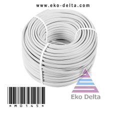 TTR Kablo 2x0.75 Rulo Beyaz cable 02 14 18