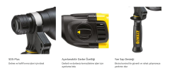 Dewalt Kırıcı Delici 900W 3,J Prof. SDS-Plus