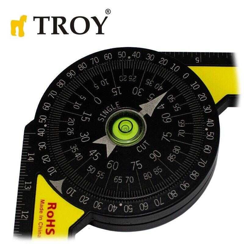 Troy 25903 Gönye Kesim Açı Ölçer