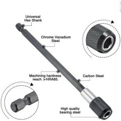 Bits Uzatma Adaptörü 6 10-15 cm 3 Lü