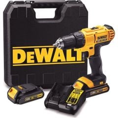 Dewalt DCD771S2-TR 18V-1.5Ah Li-ion Çift Akülü Matkap