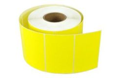 Eczane Etiketi 40x60 Termal Sarı 500 li Sarım Tüm Barkod Yazıcılara Uyumlu