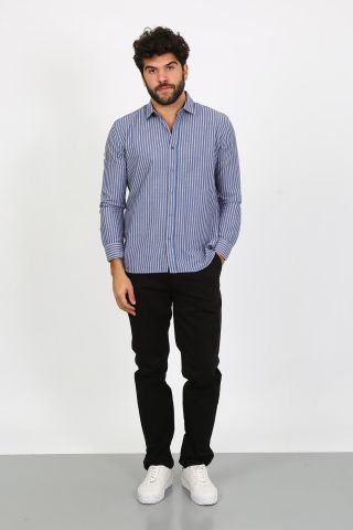Twister Togo 728 Likralı Erkek Kanvas Chino Pantolon Siyah