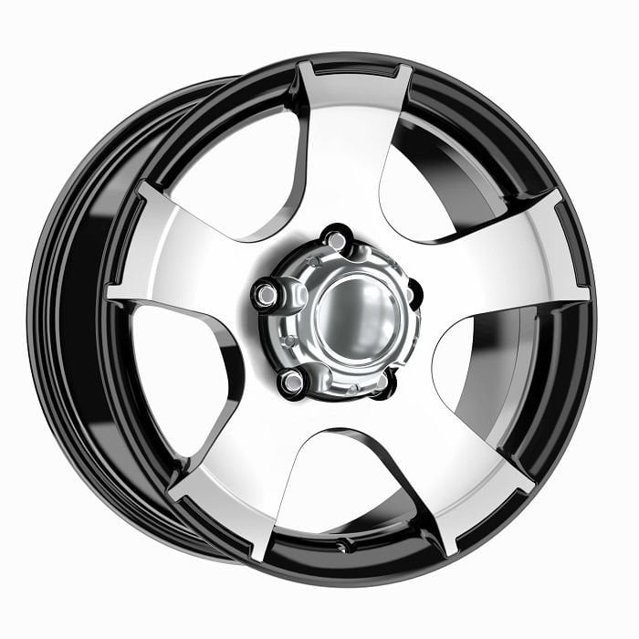 Kormetal 16J 5X114.3 8.0X16 ET25 66.1 BLA.MC. DY-366 JANT