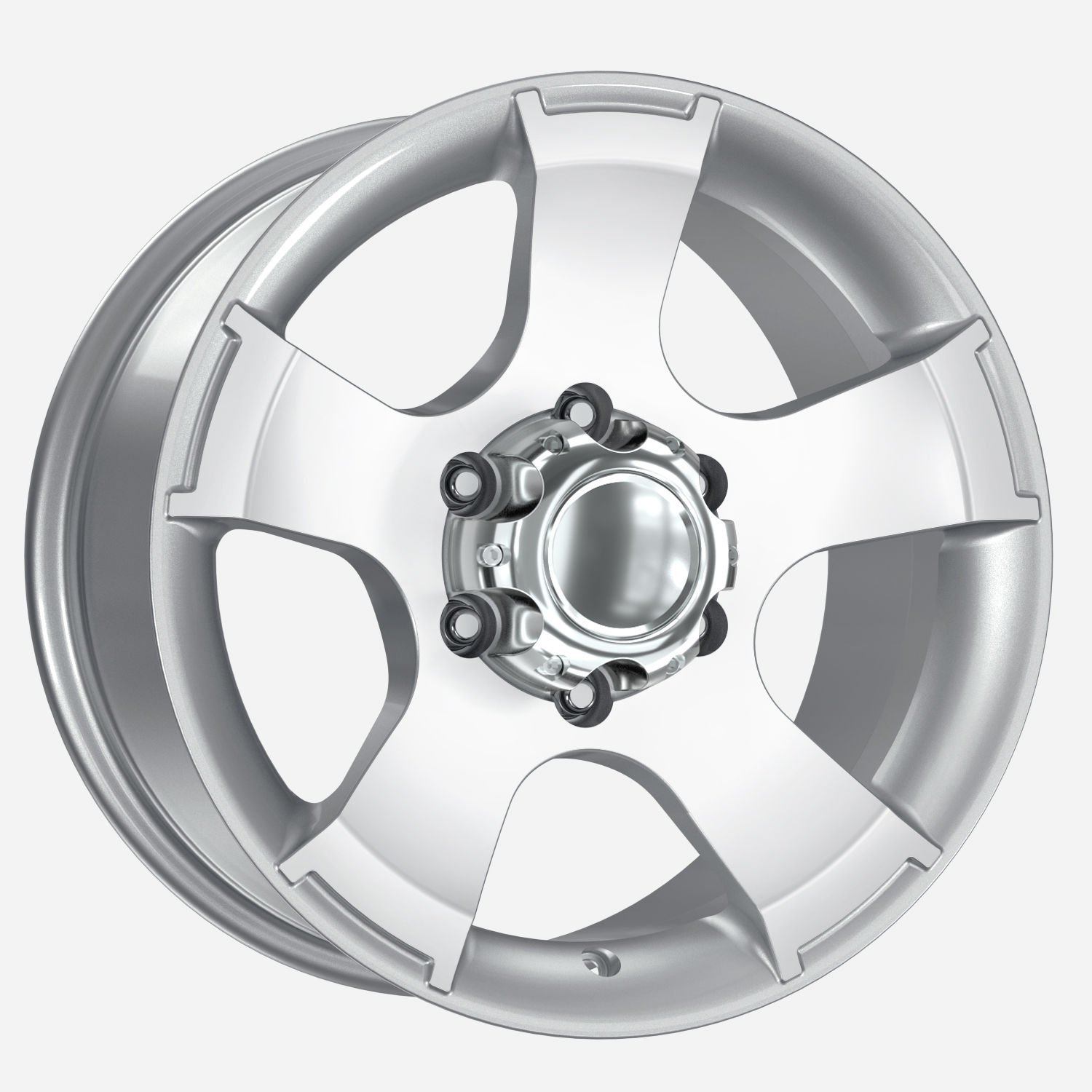 Kormetal 16J 6X130 8.0X16 ET30 84.1 Silver DY-366 JANT