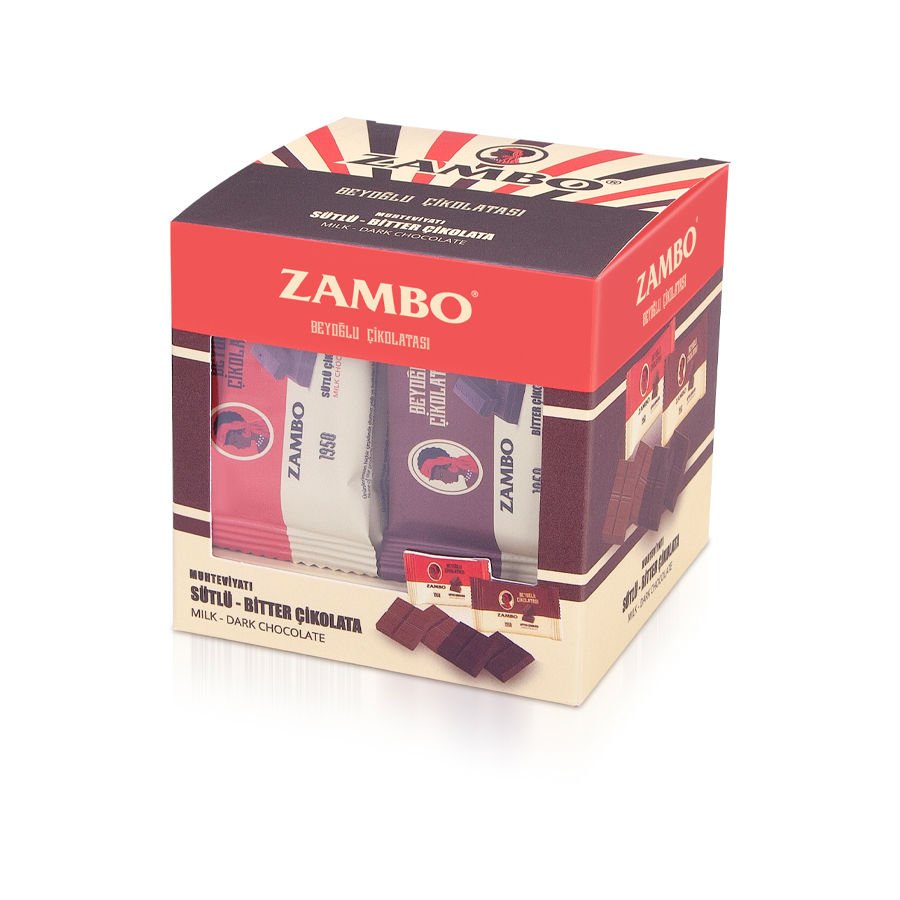 Zambo Sütlü-Bitter Kutu 200g