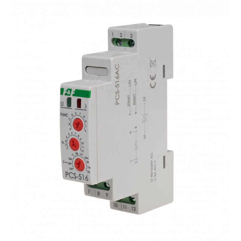 F&F PCS-516AC Zaman Rölesi 10 Fonksiyon