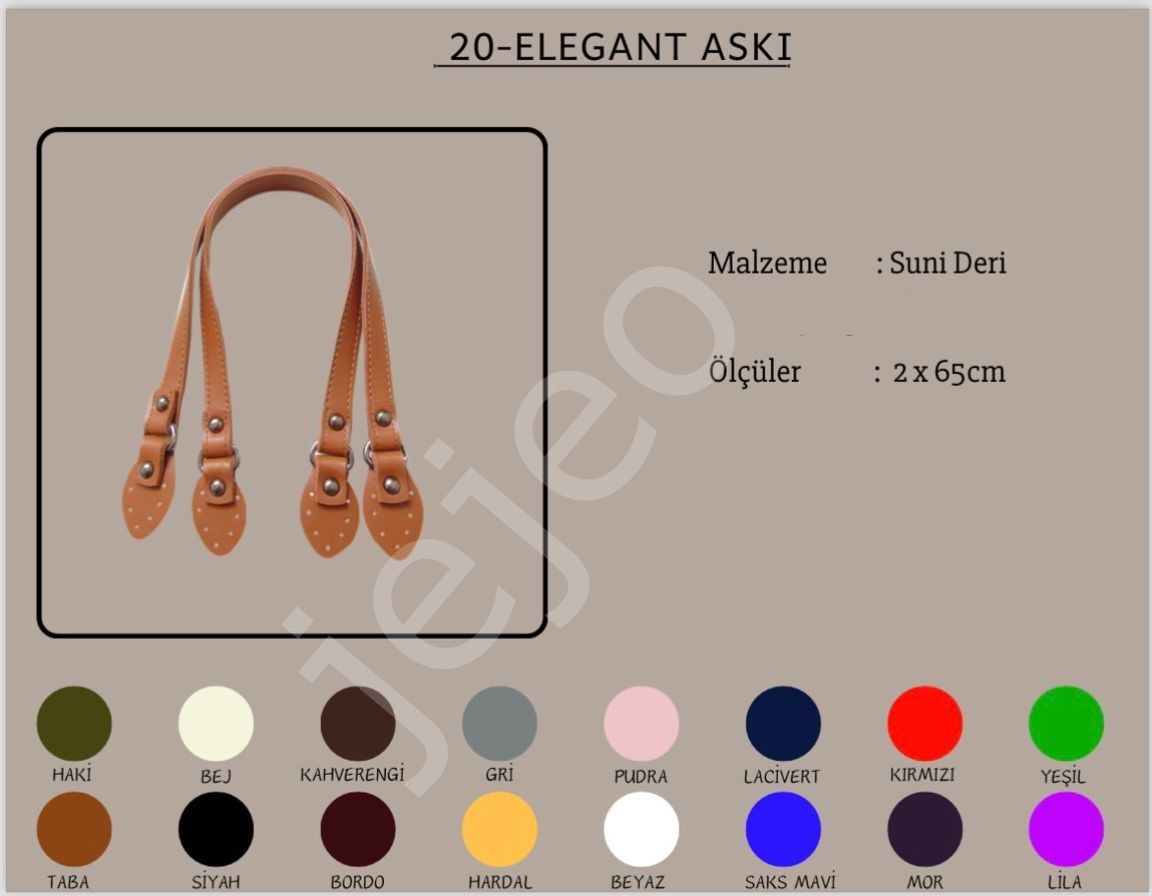 Elegant askı 2x65 çift