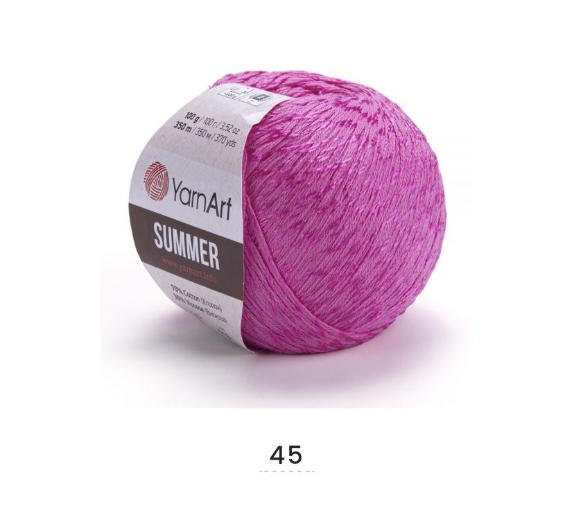 Yarnart summer- 45 4 ADET İP VE  ÇANTA HEDİYELİ